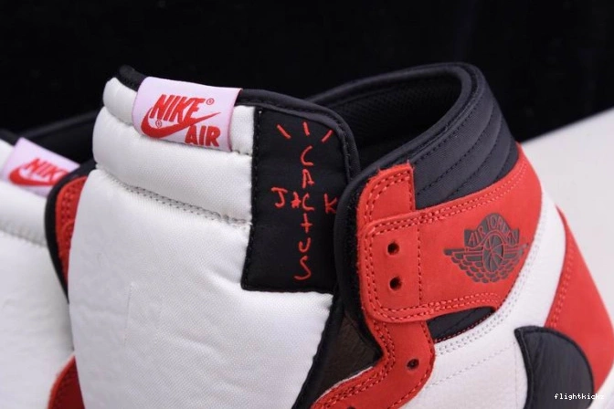 RETRO 1 TRAVIS JORDAN 100(RED) - AIR SCOTT CD4487 OG X HIGH 0914